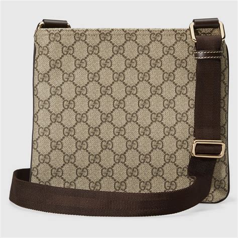 crossbody gucci messenger bag men|authentic Gucci crossbody Messenger bag.